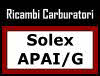 Solex APAI-G Carburetor Parts